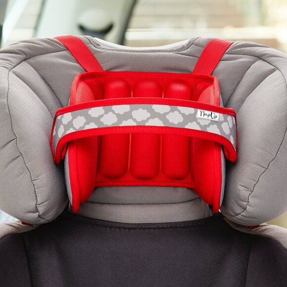 NAPUP Child Head Support for Car Seats  - Red - Picture 1 of 10